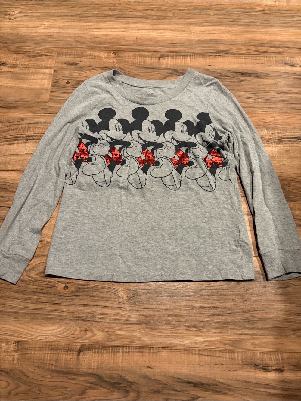 Mickey Mouse Graphic Long-Sleeve Shirt